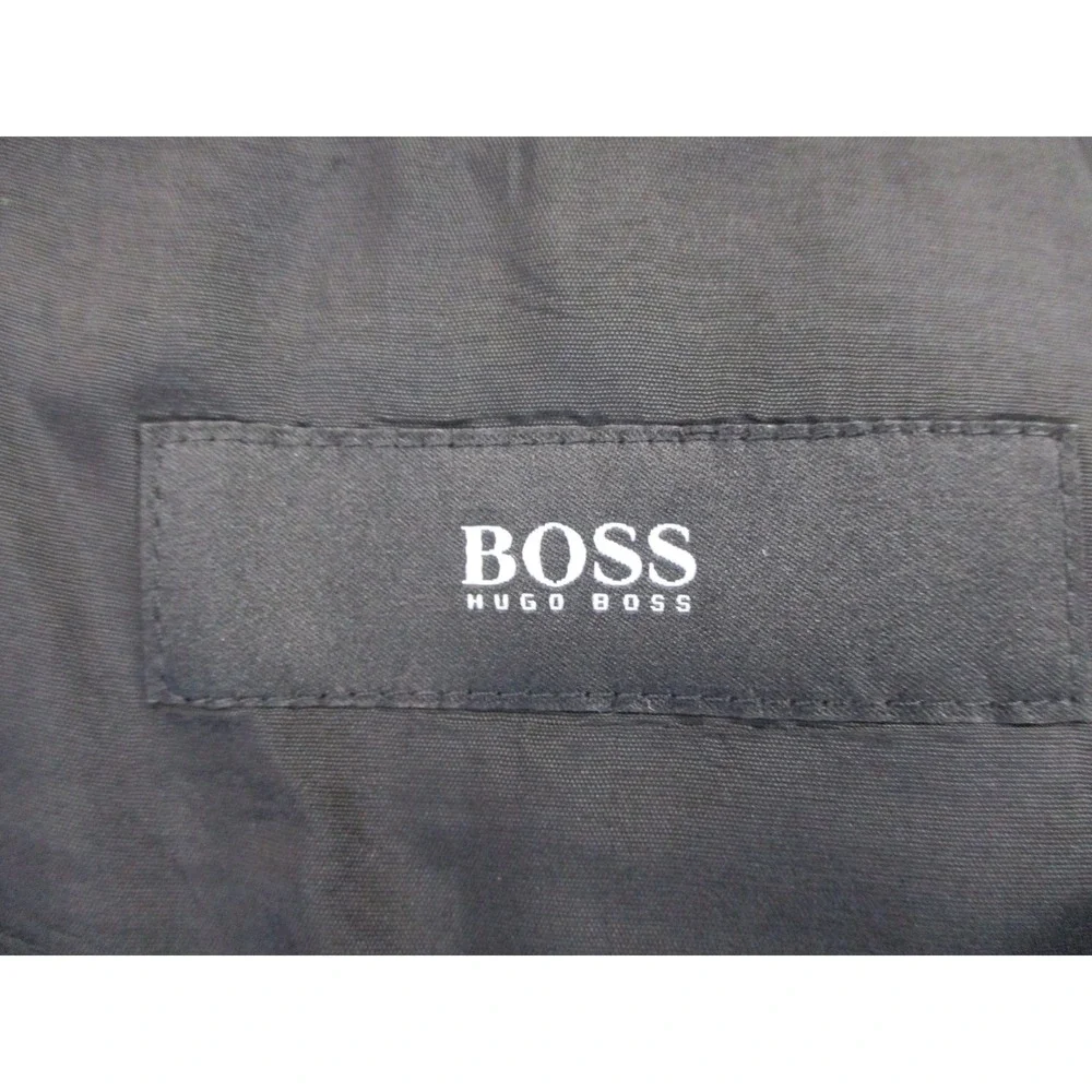 Hugo Boss Blazer Mens 38R Gray Jam76/Sharp1 Virgin Wool Suit Jacket Classic USA